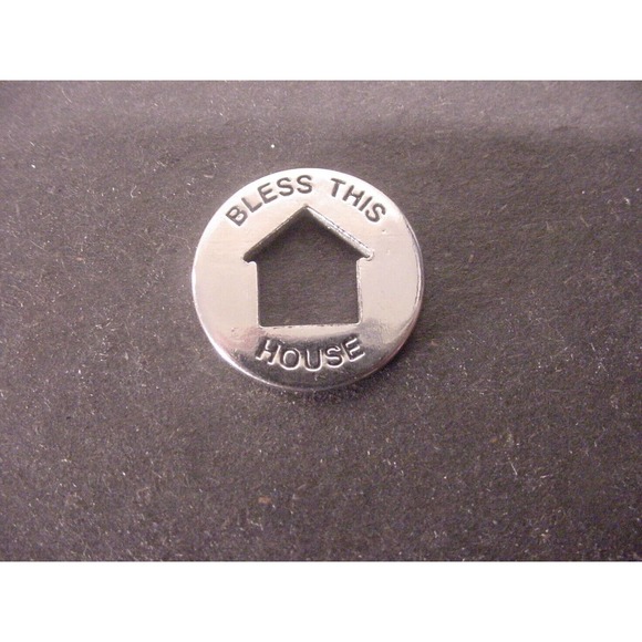 Habitat for Humanity Bless This House Coin Medal Token - Picture 2 of 2